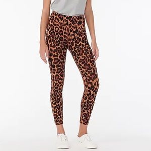 J Crew Leopard Leggings